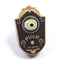 Animated Halloween Eyeball Doorbell with Spooky Sound and Glowing Eye - Haunted House Prop and Interactive Door Decoration
