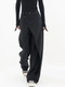 Pantalón ancho asimétrico para mujer
