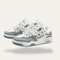 Sneakers ortopediche con lacci bianchi da uomo