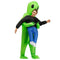 Inflatable Alien Costume for Adults and Kids | Funny Alien Abduction Halloween Suit with Integrated Fan and Battery Pack