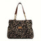 Sac fourre-tout à motif léopard