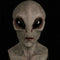 Realistic Alien Mask for Halloween Costumes | Breathable Latex Full Head Mask for Sci-Fi Cosplay and Themed Parties