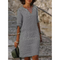 Robe d'automne imprimée Pour Femme | Mini