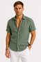 Camicia da uomo in lino - Stile estivo fresco e design senza tempo
