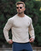 Pull en coton tricoté pour hommes - Édition Automne