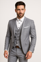 Evert | Costum trei piese pentru bărbați, format din sacou, vestă și pantaloni, ideal pentru ocazii festive și elegante de toamnă