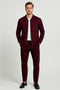 Men's Co-ord Set - Zip Jacket with Tapered Pants | Casual Smart