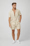 Conjunto premium de verano para hombre con botones