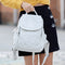 Voguestyle Μαλακό δερμάτινο σακίδιο πλάτης - Καθημερινή χρήση - Λεπτομέρειες ταξιδιού - Ευρύχωρος αποθηκευτικός χώρος