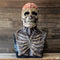 Black and White Halloween Skeleton Cowboy Hat