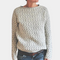 Casual Dames Trui met Gespikkelde Textuur