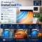 Portable Air Cooler and Heater 2-in-1 Unit for Rooms up to 51m² | No-Installation Energy Efficient Climate Control System