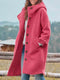 Cardigan femminile valorizzante con bottoni Giacca midi invernale