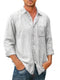 Camicia di jeans a maniche lunghe da uomo | Ideale per l'estate